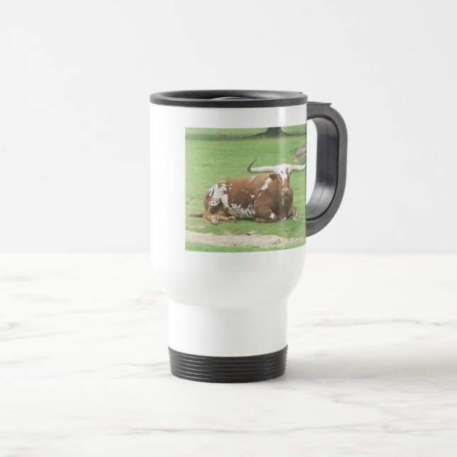 Longhorn Travel Mug (Devant droit)