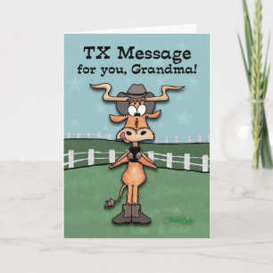 Longhorn TX-Meldung Karte
