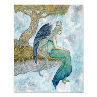 Longing, Angel Art von Holly Durr Fotodruck