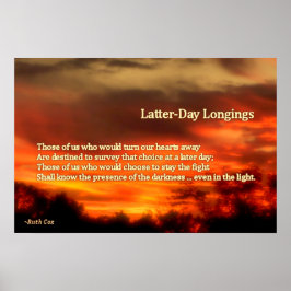 Longings am letzten Tag Poster