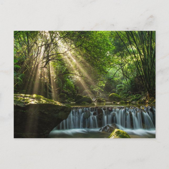 Longquan Glamour Creek Postkarte (Vorderseite)
