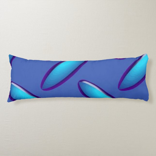Longs Coussins graphiques personnalisés (Devant)