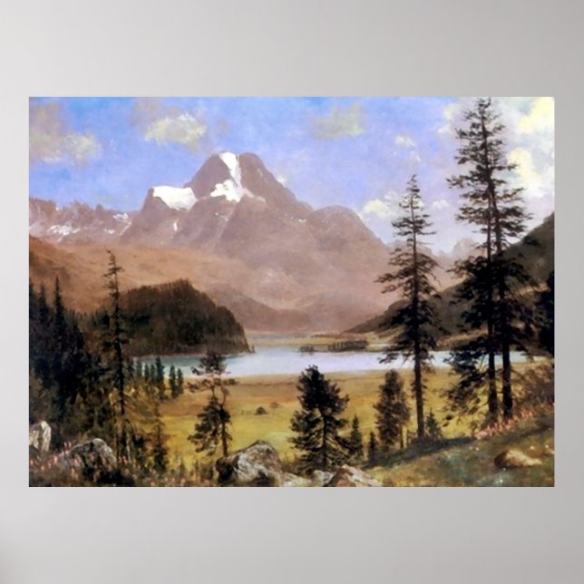 Longs Peak Estes Park Colorado Poster (Vorne)