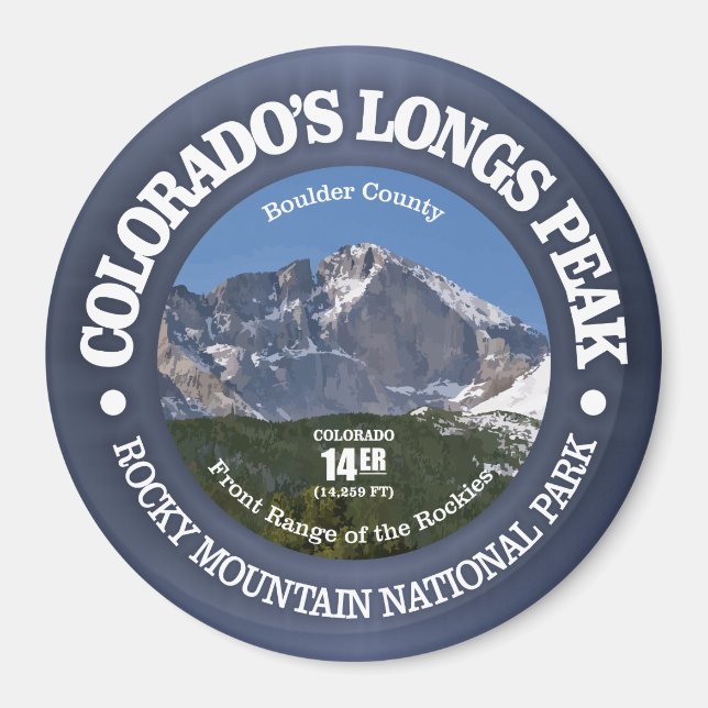 Longs Peak Magnet (Vorne)