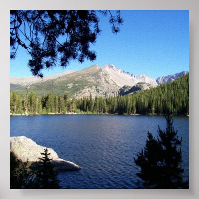 Longs Peak Poster (Vorne)
