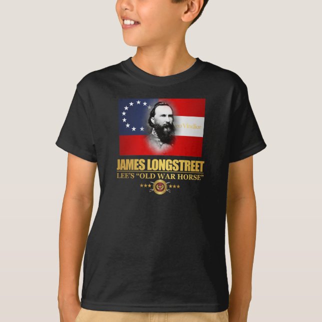 Longstreet (Südlicher Patriot) T-Shirt (Vorderseite)