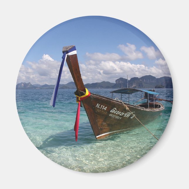 Longtail Boat Magnet (Vorne)