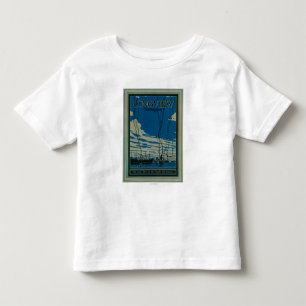 Longview, Washington-Werbungs-Plakat Kleinkind T-shirt