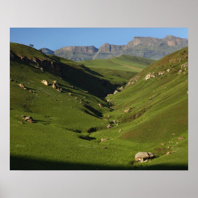 Longwall, Riesenburg, Drakensberg, Poster (Vorne)