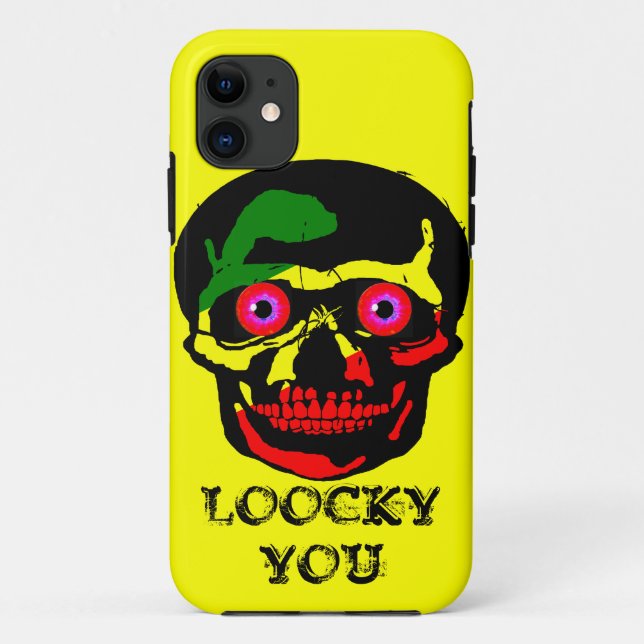 LOOCKY AFRO Case-Mate iPhone HÜLLE (Rückseite)