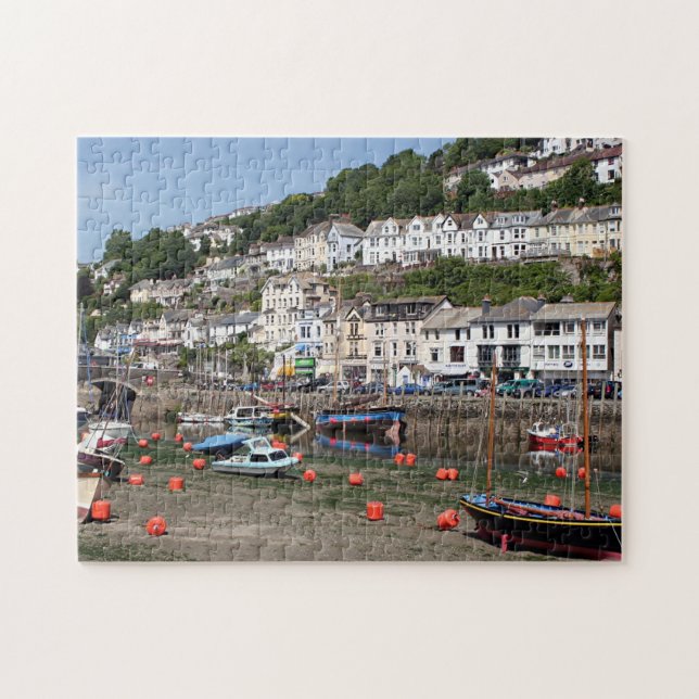 Looe, Cornwall, England, Großbritannien (Horizontal)