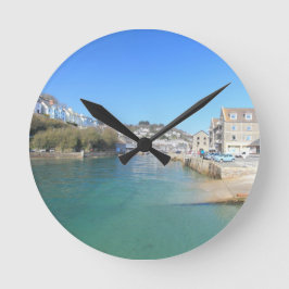 Looe in Cornwall Wall Clock Runde Wanduhr