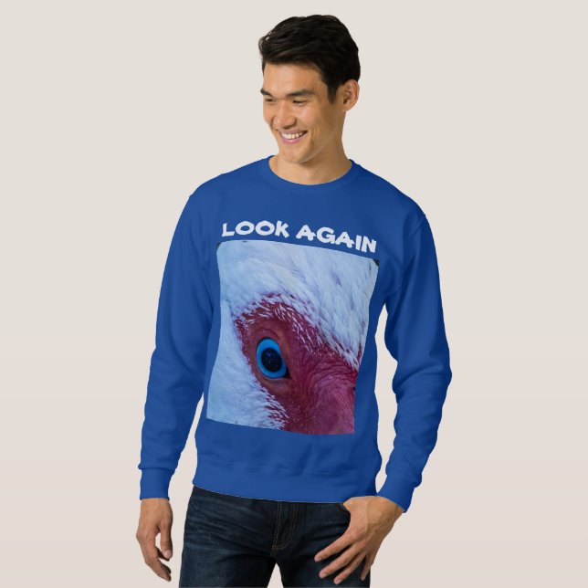 Look Again Basic Sweatshirt für Herren (Vorne ganz)