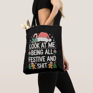 Look At Me Being All Festive And Christmas Xmas Tasche