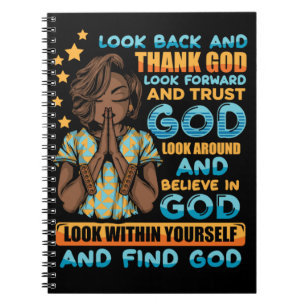 Look Back & Dankeschön Spiral Notebook Notizblock