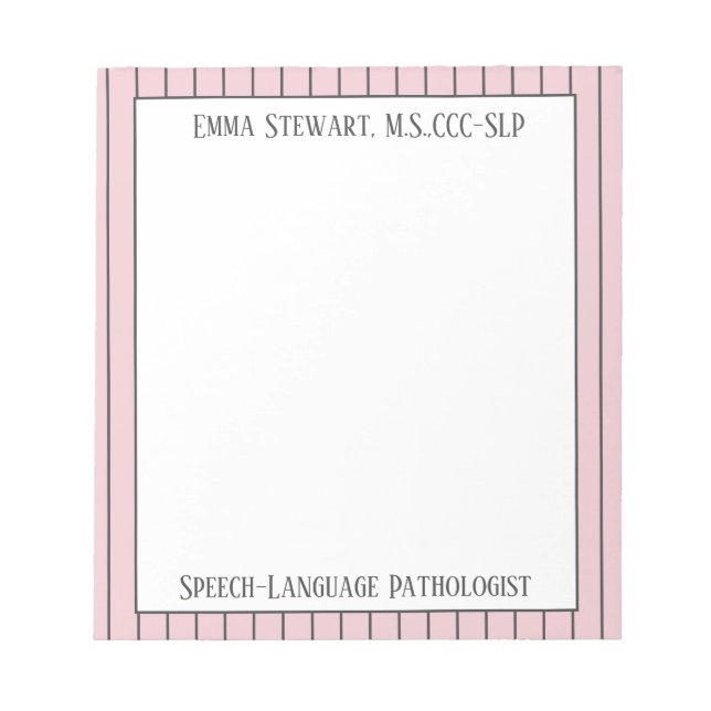 Look@ Custom SLP Notebook! Notizblock (Vorderseite)