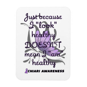 "Look" Gesund/Schmetterling...Chiari Magnet