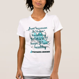 "Look" gesund/Schmetterling...Dysautonomie T-Shirt