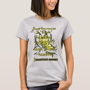 "Look" gesund/Schmetterling...Endometriose-T - Shi T-Shirt