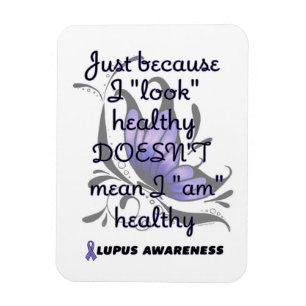 "Look" gesund/Schmetterling...Lupus Magnet