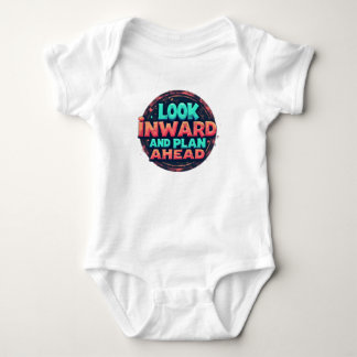Look Inward and Plan Ahead Baby Strampler