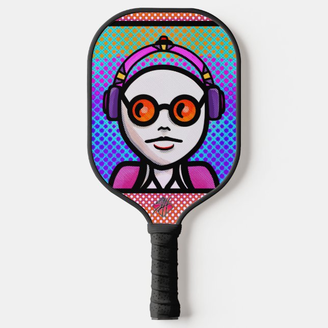 Look See in Shades Pickleball Schläger (Vorderseite)