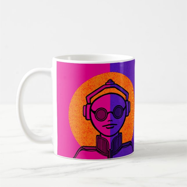 Look See Shades Desk Mat Kaffeetasse (Links)