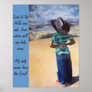 Look to the Hills, Poster