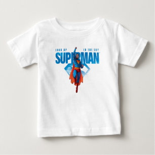 Look Up It's Superman Baby T-shirt