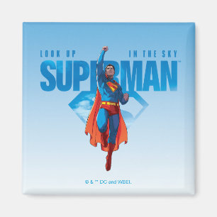 Look Up It's Superman Magnet