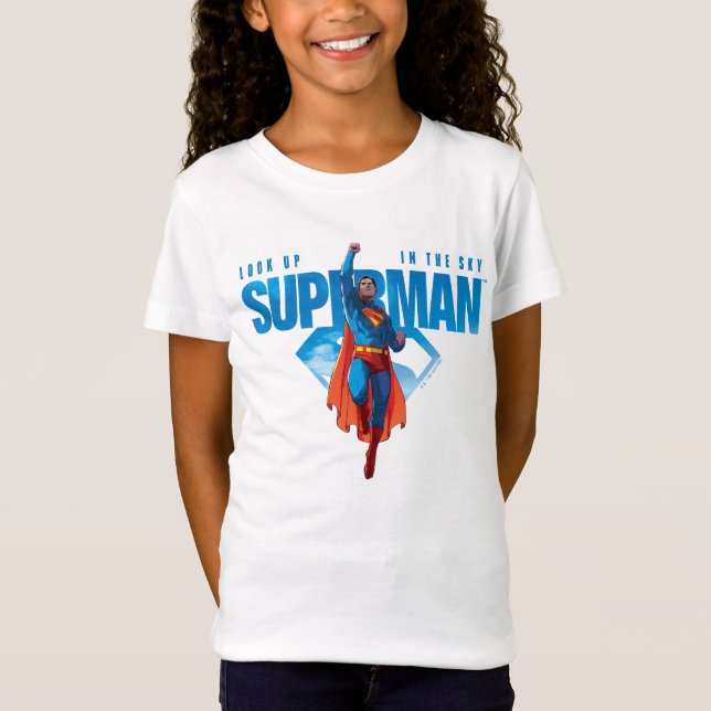 Look Up It's Superman T-Shirt (Vorderseite)