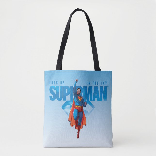 Look Up It's Superman Tasche (Vorderseite)