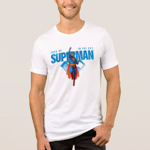 Look Up It's Superman Tri-Blend Shirt