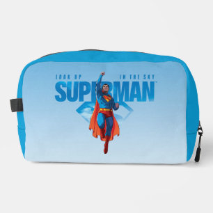 Look Up It's Superman Waschbeutel