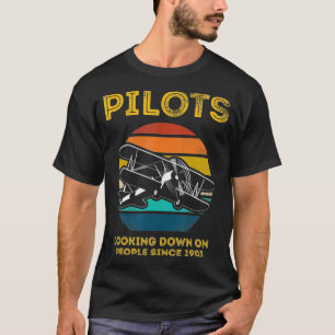 Looking Down On People Since 1903 Retro T-Shirt