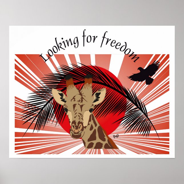 Looking for freedom poster (Devant)