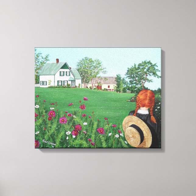 "Looking on with Love" Anne of Green Gables, PEI C Leinwanddruck (Vorderseite)