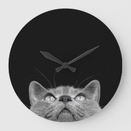Looking up - Wall Clock Große Wanduhr