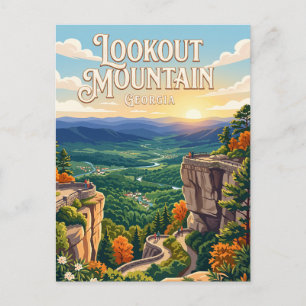 Lookout Mountain, Georgia Postkarte