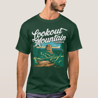 Lookout Mountain Georgia Retro TShirt