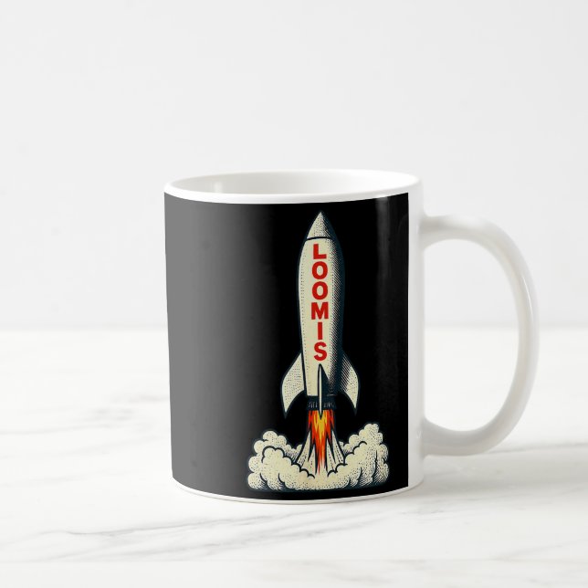 Loomis Rocket!  Kaffeetasse (Rechts)