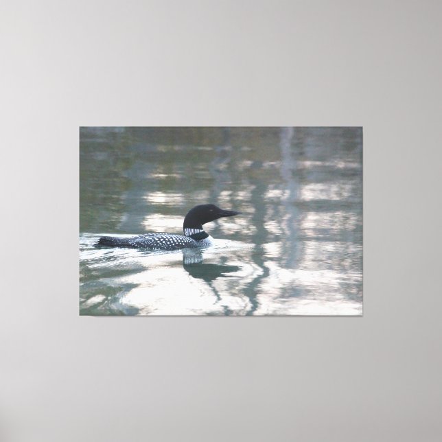 Loon Canvas Print Leinwanddruck (Vorderseite)