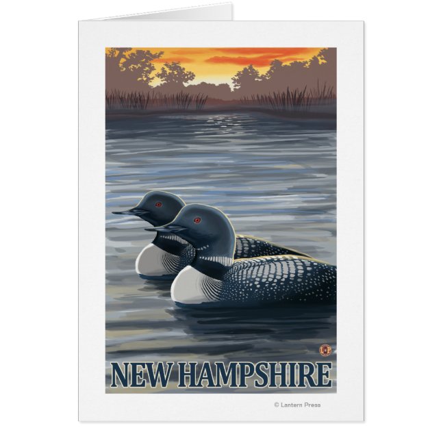 Loon commun du New Hampshire (Devant)