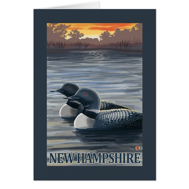 Loon commun du New Hampshire (Devant)