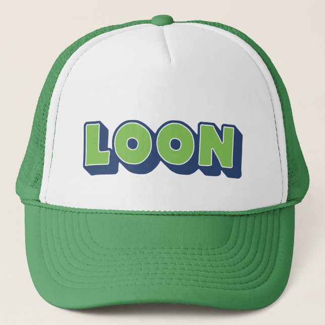 Loon, Doric Dialect Trucker Hat, Schottin Truckerkappe (Vorderseite)