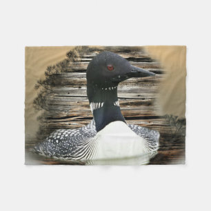Loon Fleecedecke