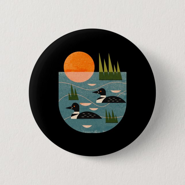 Loon Lake Button (Vorderseite)