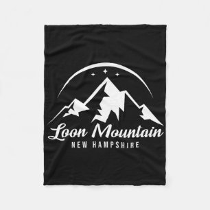 Loon Mountain New Hampshire Skigebiet Skifahren Sc Fleecedecke