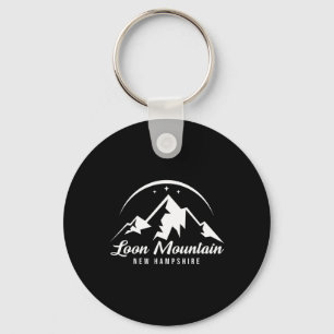 Loon Mountain New Hampshire Skigebiet Snow Schlüsselanhänger