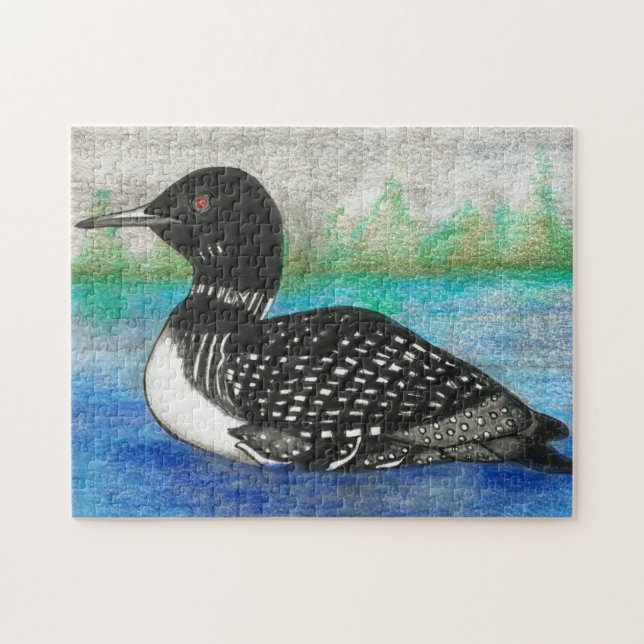 Loon Painting Wilhelm Tell (Horizontal)